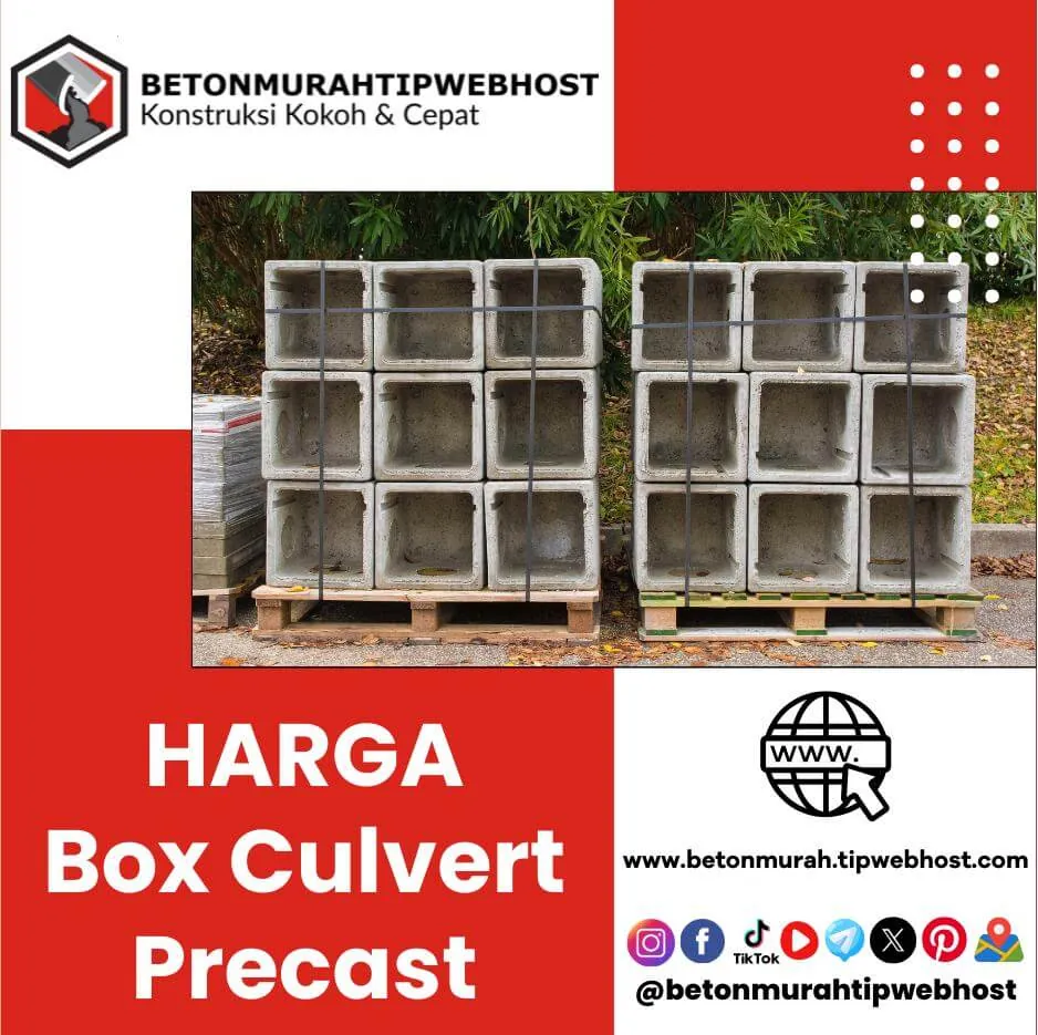 Box Culvert Beton: Spesifikasi dan Persiapan Pemesanan
